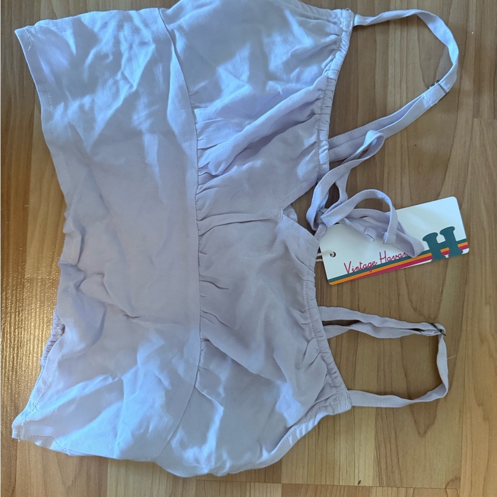 Vintage Havana Light Purple Tank Top